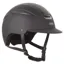 Evoke Callisto Classic Peak Riding Hat - Black Carbon/Gunmetal