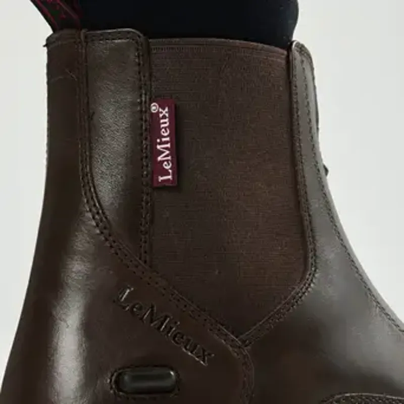 LeMieux Zip Paddock Boot - Brown-4