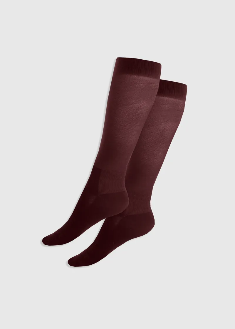 Aztec Diamond Autumn Socks Gift Box - Cherry/Mocha/Raspberry-2