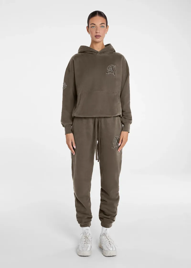 Aztec Diamond Sporting Goods Pull On Hoodie - Cocoa-3