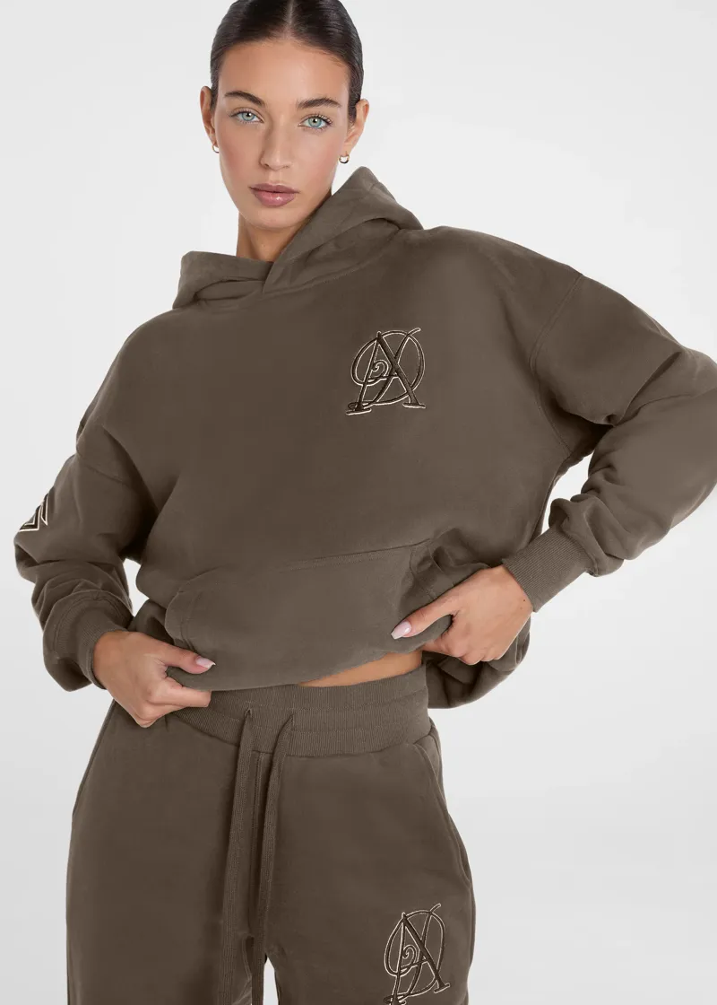 Aztec Diamond Sporting Goods Pull On Hoodie - Cocoa