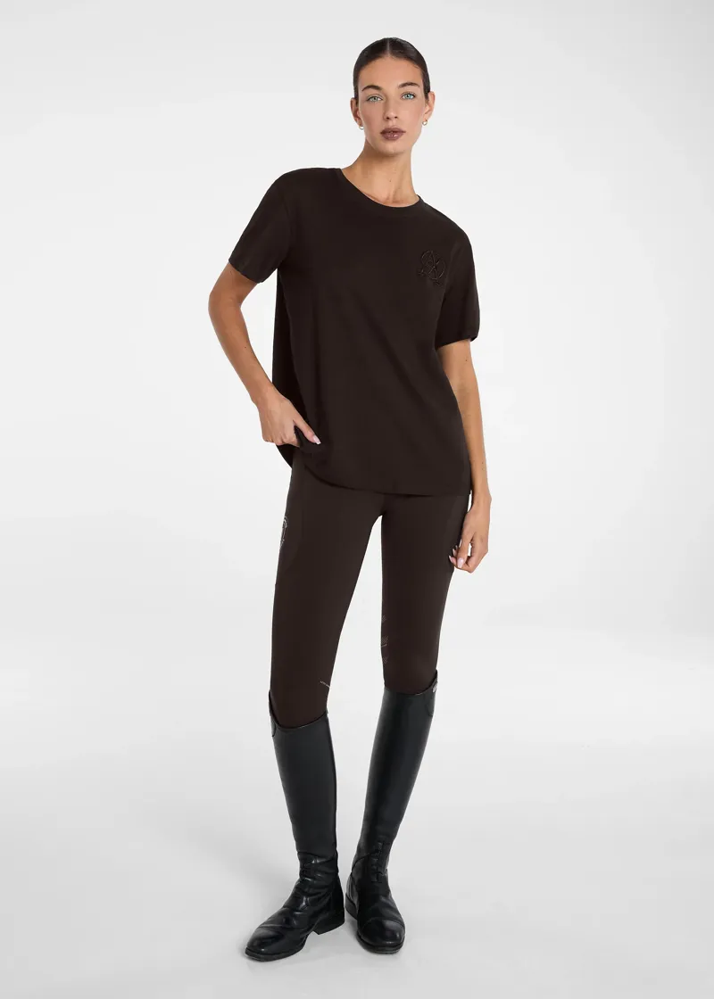 Aztec Diamond Sporting Goods Cotton Tee - Cocoa-1