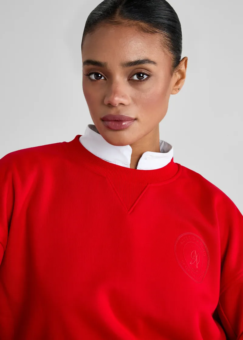 Aztec Diamond Sporting Goods Crew Neck - Crimson-5