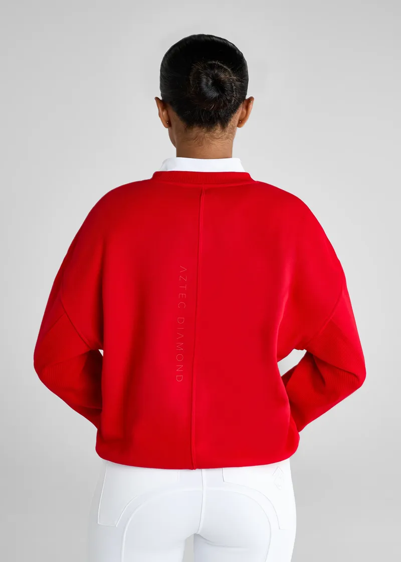 Aztec Diamond Sporting Goods Crew Neck - Crimson-6