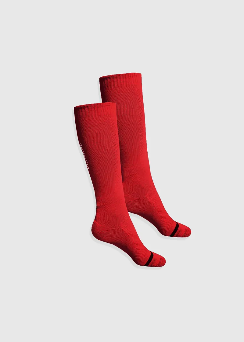 Aztec Diamond Technical Sock Twin Pack - Crimson