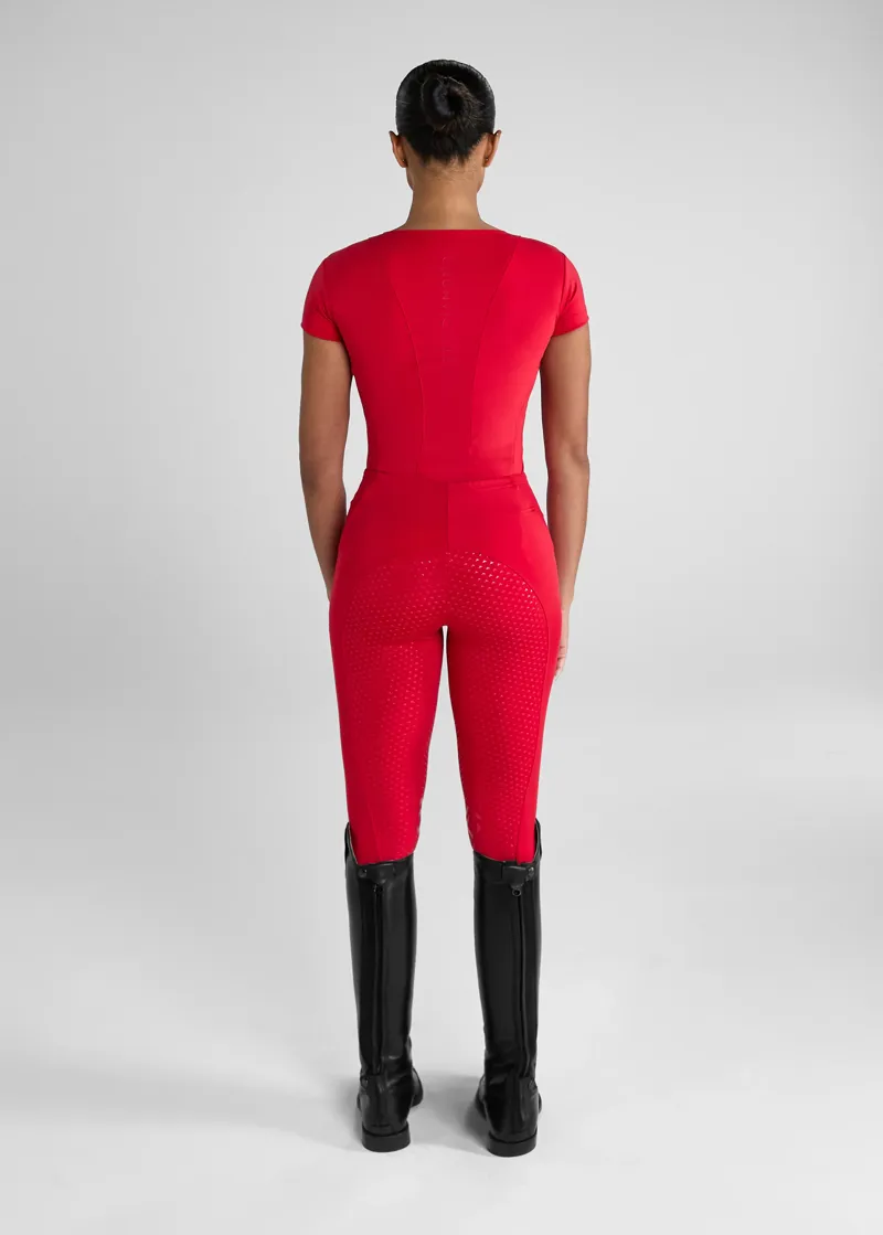 Aztec Diamond Core Tech Tee - Crimson-3