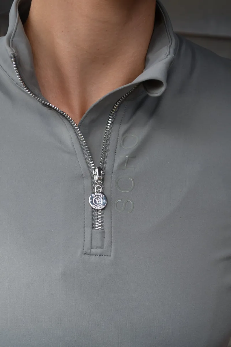 Soho Short Sleeve Baselayer - Stone-1