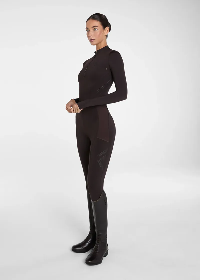 Aztec Diamond Core Base Layer - Espresso-2