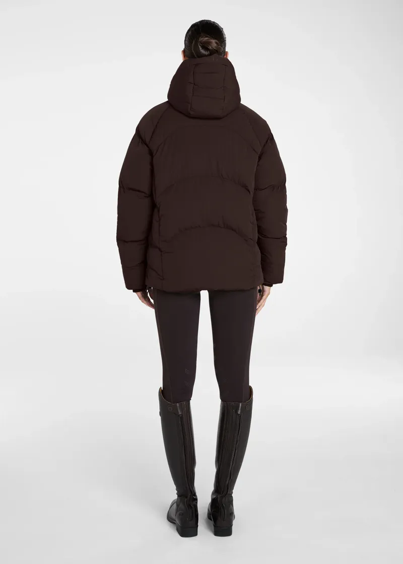 Aztec Diamond Matte Puffa - Espresso-3