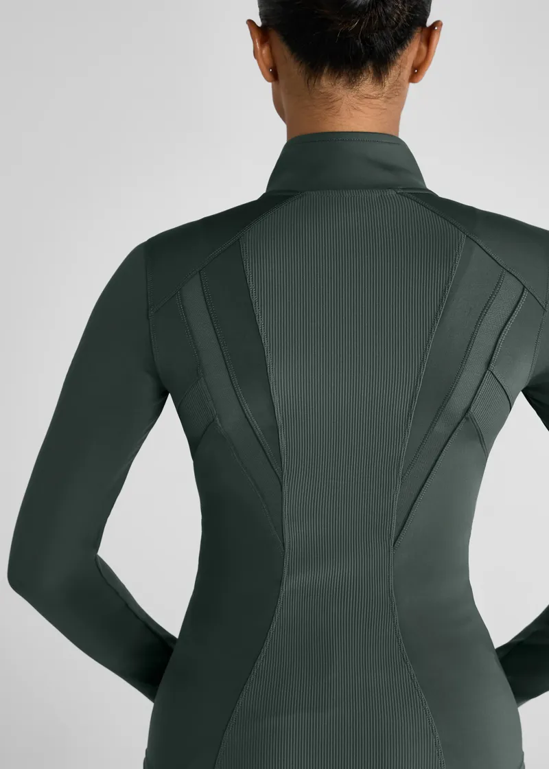 Aztec Diamond Core Fitted Jacket - Fern-5