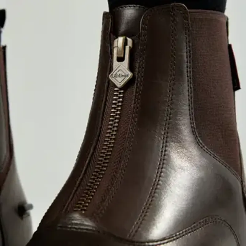 LeMieux Zip Paddock Boot - Brown-3