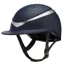 Charles Owen Halo Riding Hat - Navy Platinum  Med 56-58