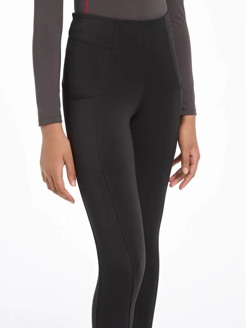 LeMieux Young Rider Orla Pull Ons - Black-2