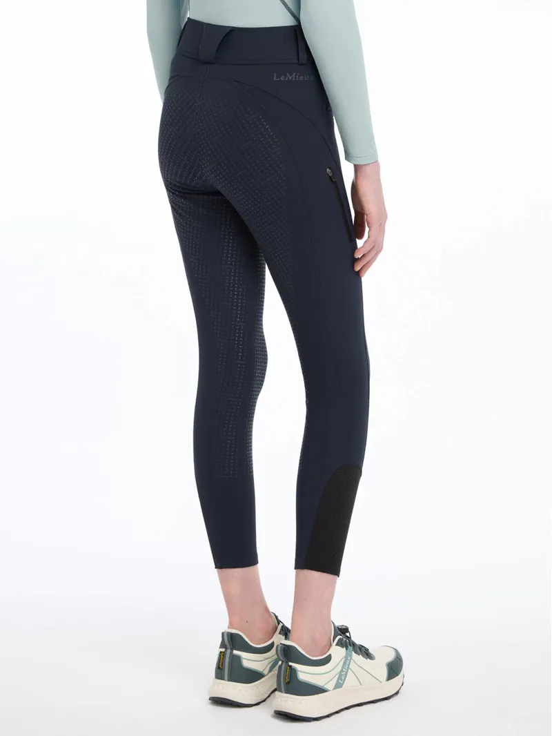 LeMieux Young Rider Ella Winter Breggings-Navy-1