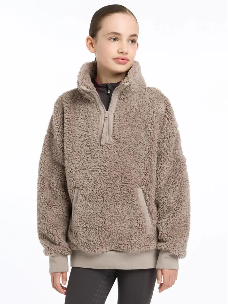 LeMieux Young Rider Tia Teddy Fleece-Ash