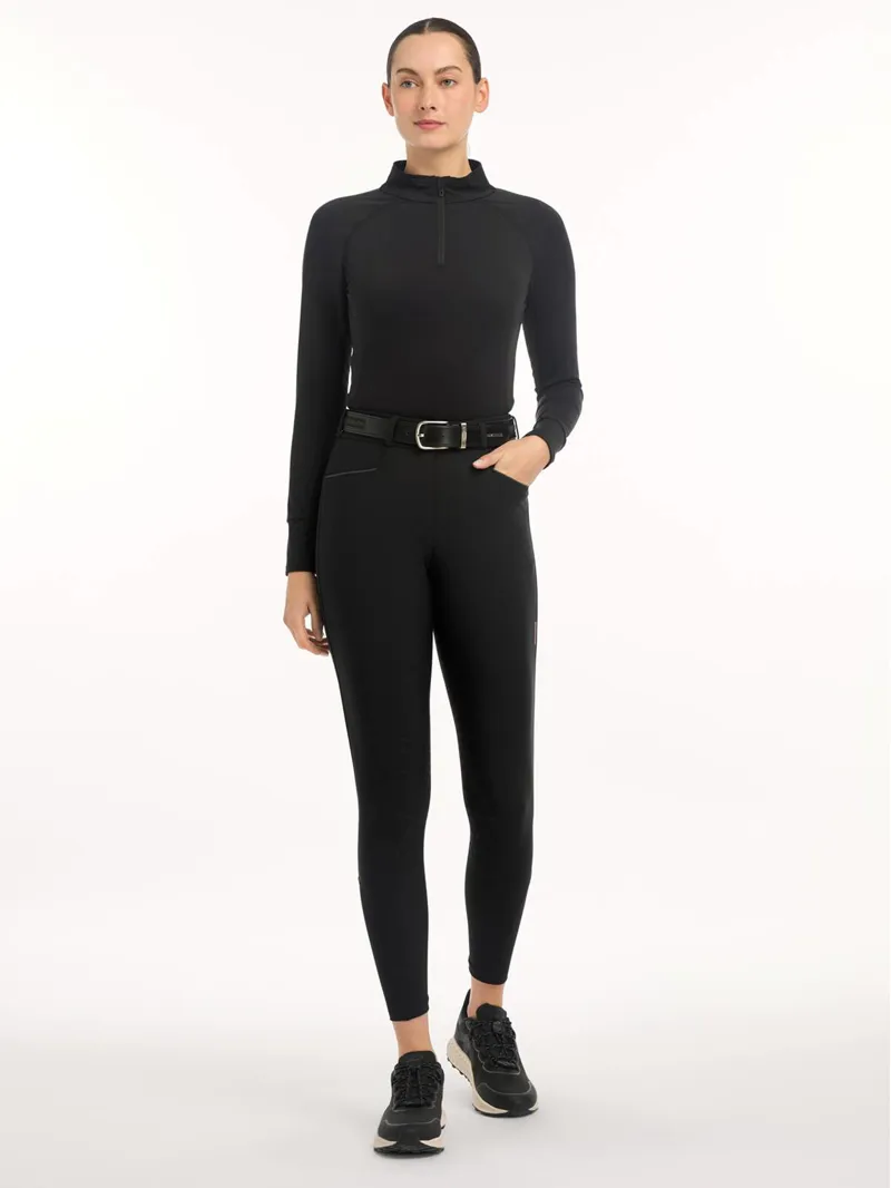 LeMieux Isabelle Full Seat Breeches - Black-5