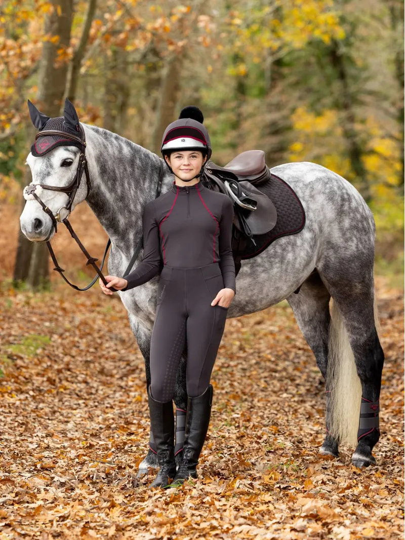 LeMieux Young Rider Base Layer - Cinder-4