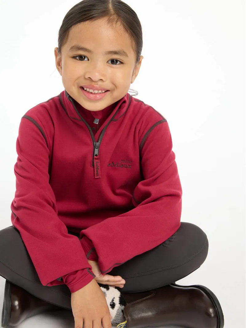 LeMieux Mini Mair Micro Fleece - Ember-2