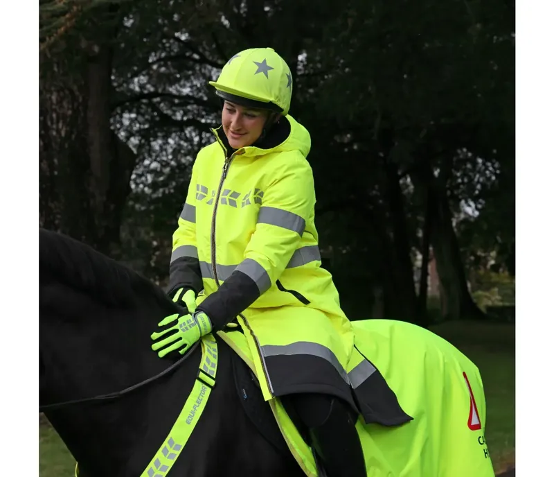 EQUI-FLECTOR All Weather Robe YELLOW-2