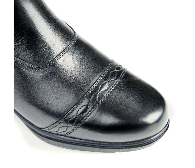 Moretta Aida Riding Boots in Black-6
