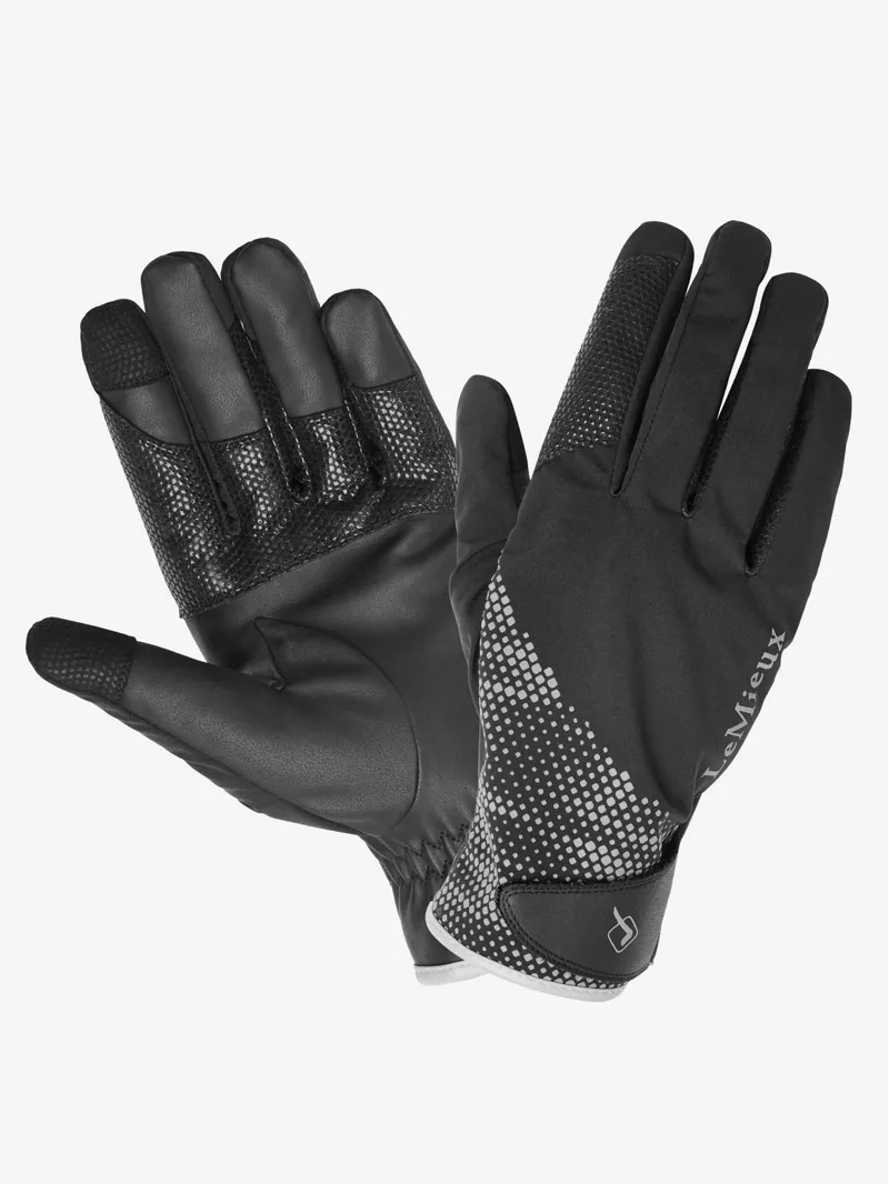 LeMieux Waterproof Gloves - Black