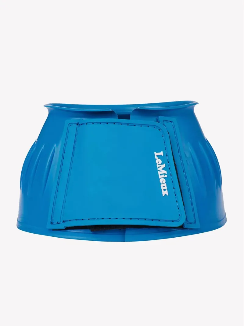 LeMieux Rubber Bell Boots - Benetton Blue-1