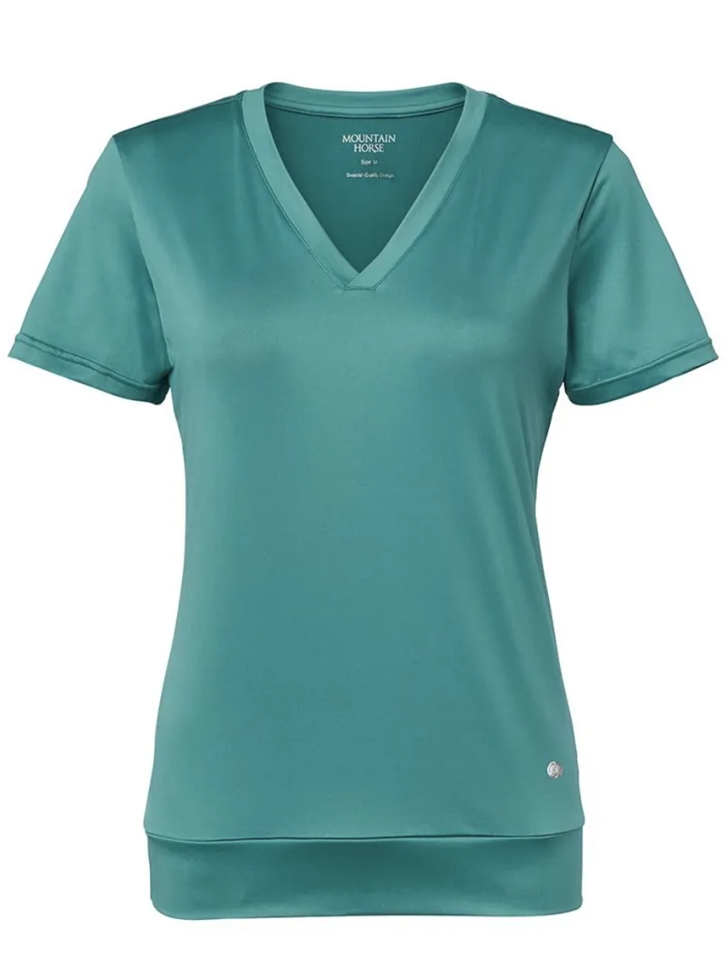 Mountain Horse Active Tee - Teal Blue