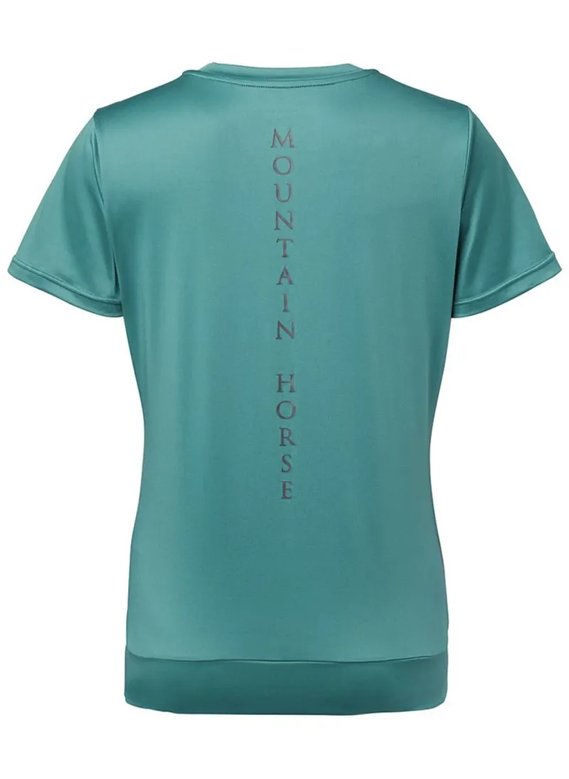 Mountain Horse Active Tee - Teal Blue-1