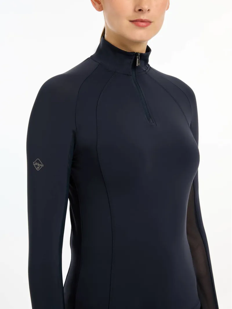 LeMieux Halle Lightweight Baselayer - Navy-2