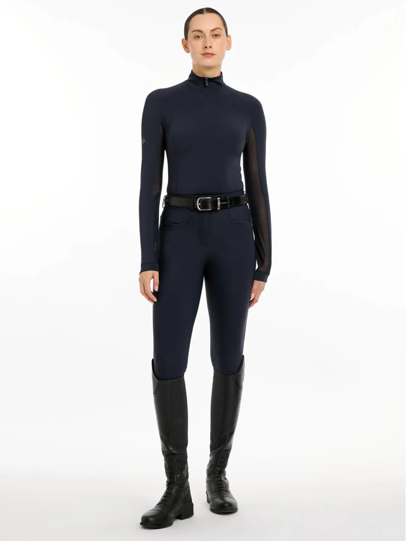 LeMieux Halle Lightweight Baselayer - Navy-3