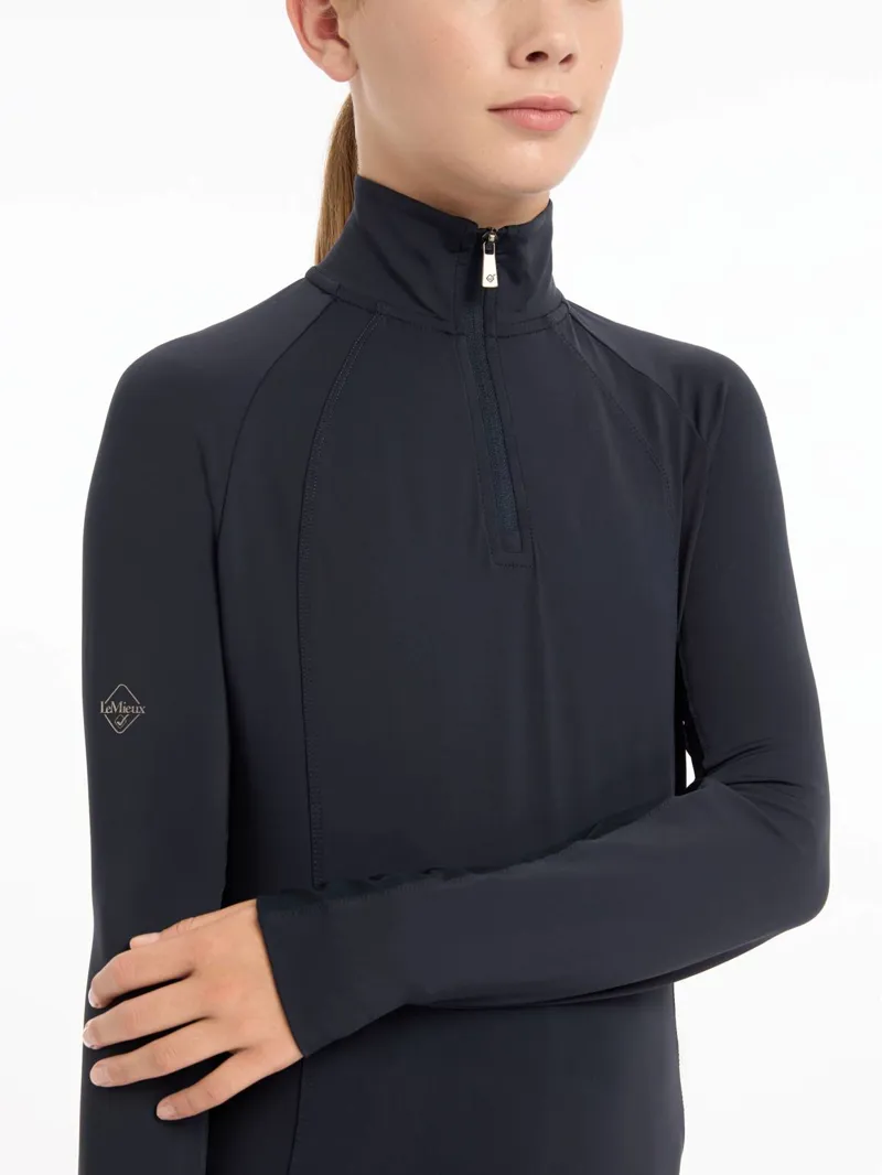 LeMieux Young Rider Hope Lightweight Baselayer - Navy-2