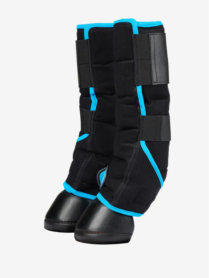 LeMieux Freeze Flow Ice Boot - Black - Hind