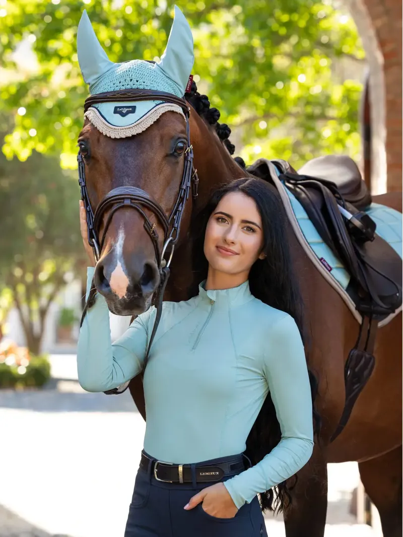 LeMieux Baselayer - Aqua-2