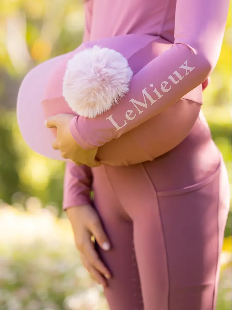 LeMieux Pom Hat Silk Peony/Blossom-1
