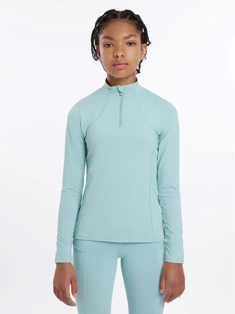 LeMieux Young Rider Base Layer - Aqua
