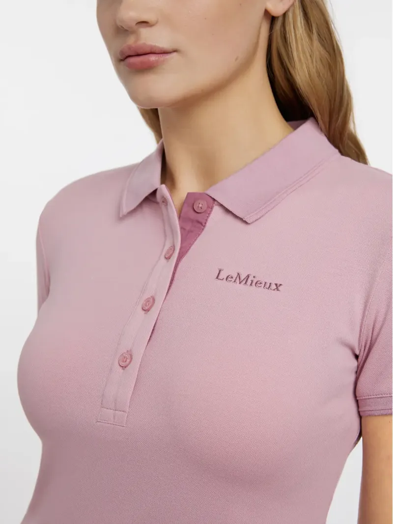 LeMieux Classique Polo Shirt - Blossom-2