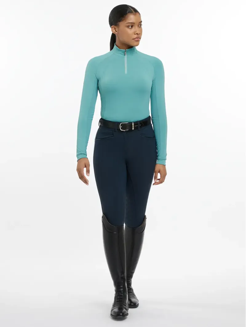 LeMieux Hallie Lightweight Baselayer - Lagoon-4