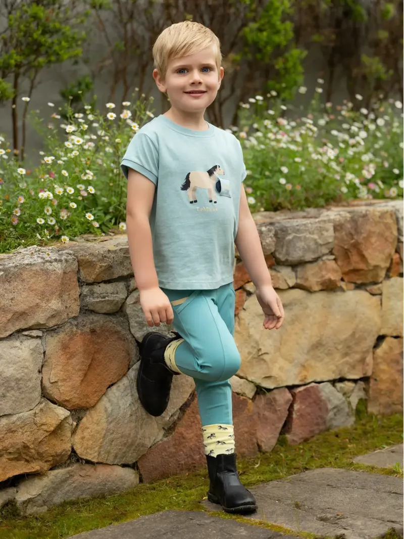 LeMieux Mini Alex Tee - Aqua-1