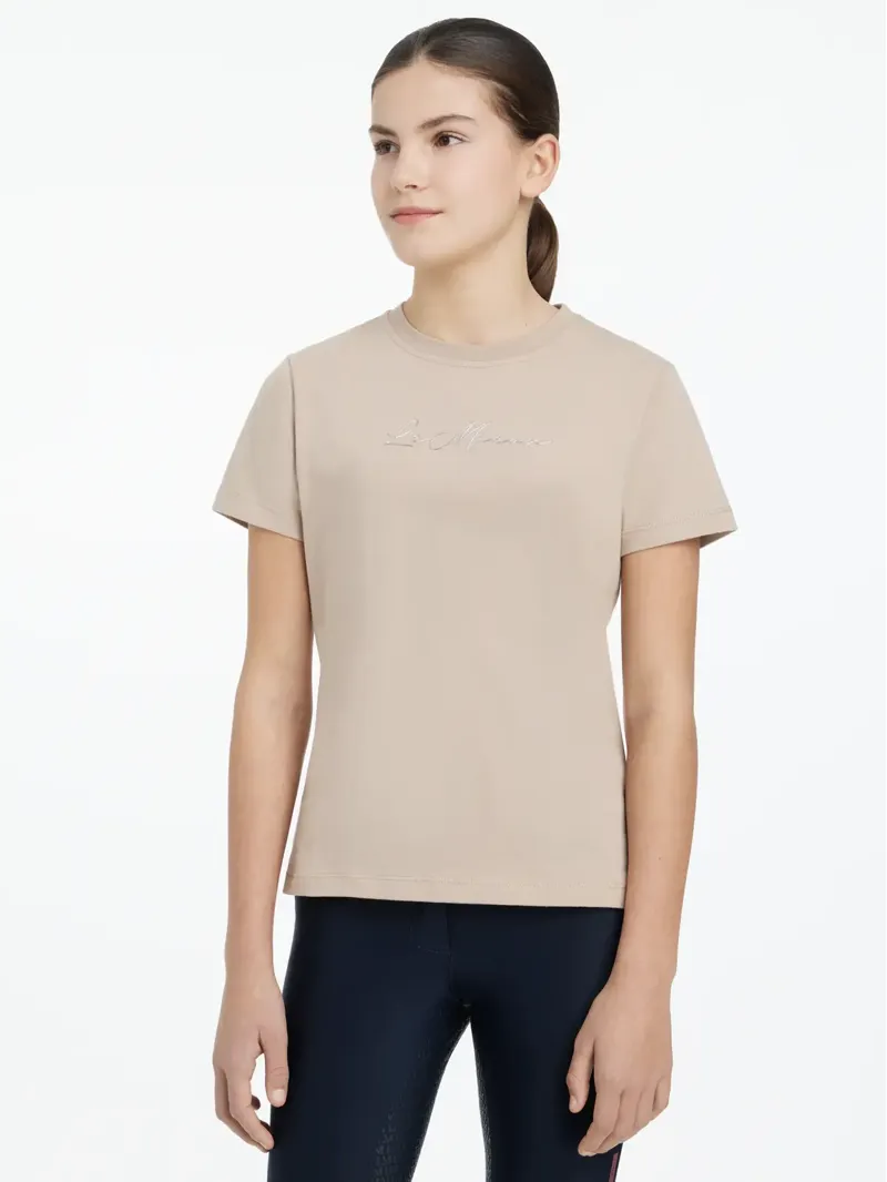 LeMieux Young Rider Arianna T-Shirt - Almond