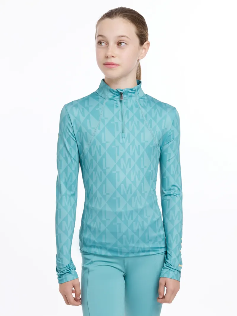 LeMieux Young Rider Clea Base Layer - Lagoon