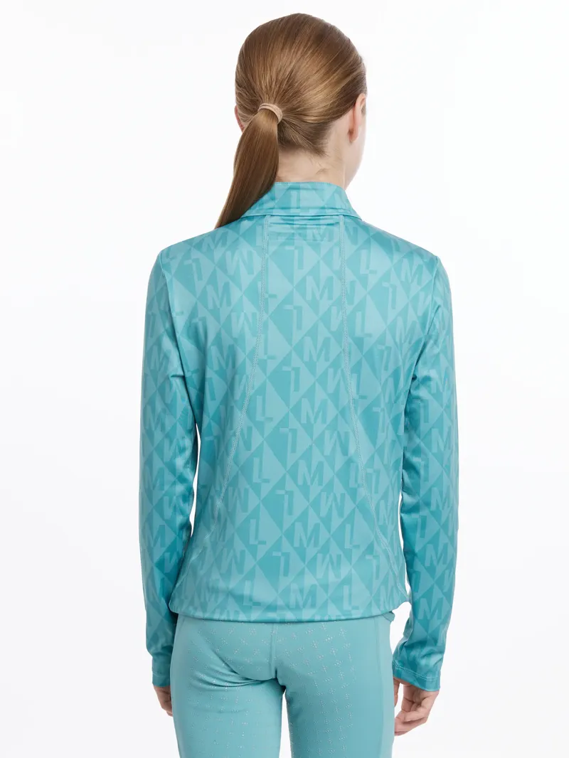 LeMieux Young Rider Clea Base Layer - Lagoon-1