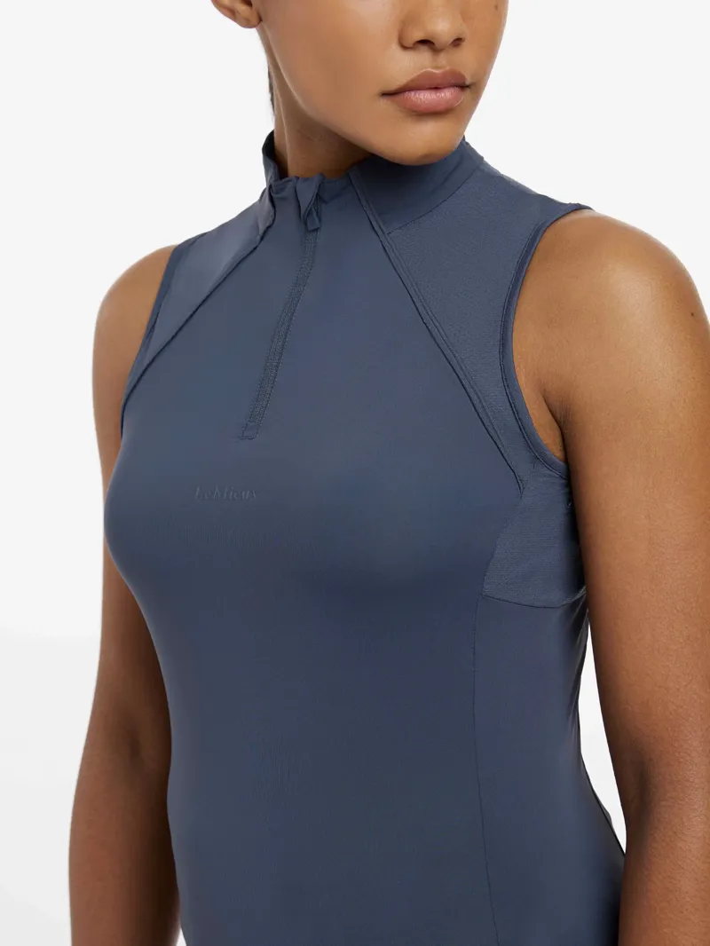 LeMieux Maria Mesh Sleeveless Baselayer - Dusk-1