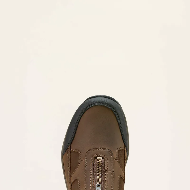 Ariat Womens Terrain Zip Waterproof Boot - Palm Brown-3