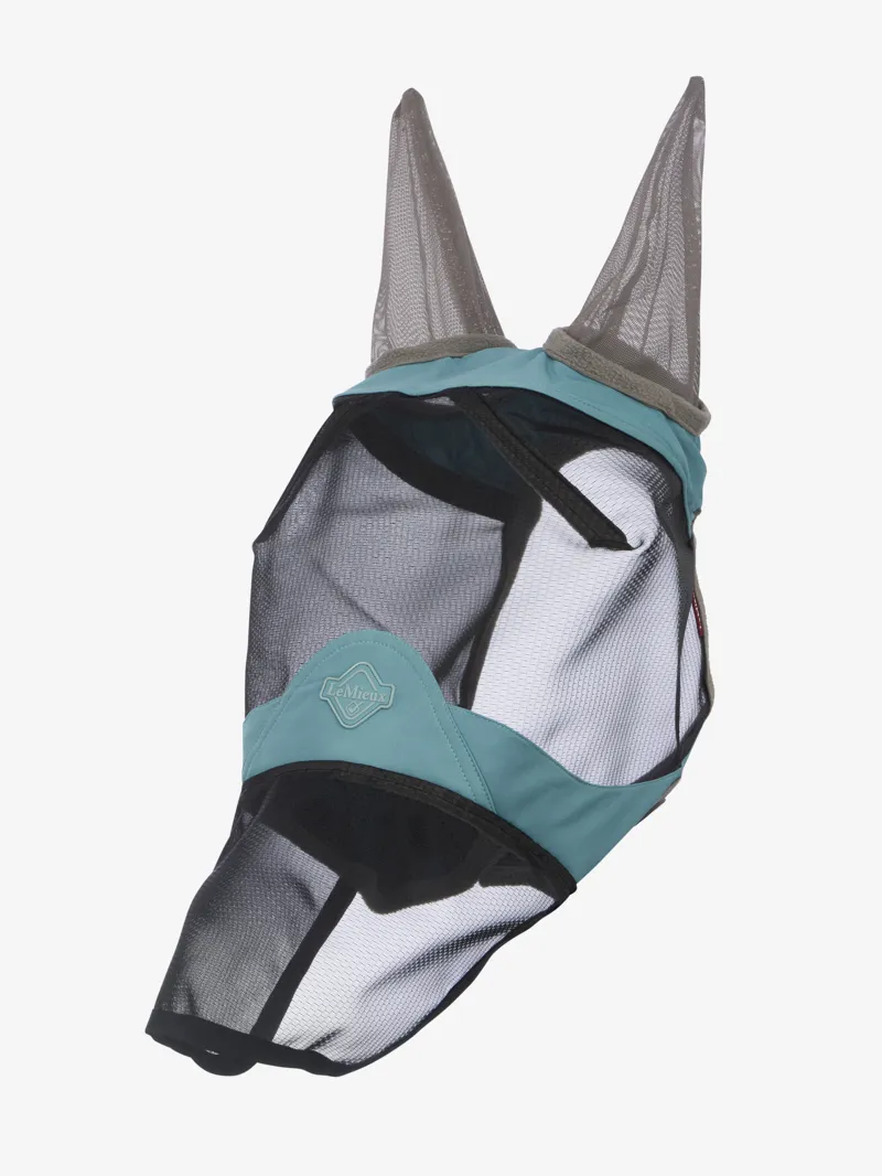 LeMieux Visor-Tek Full Fly Mask - Lagoon
