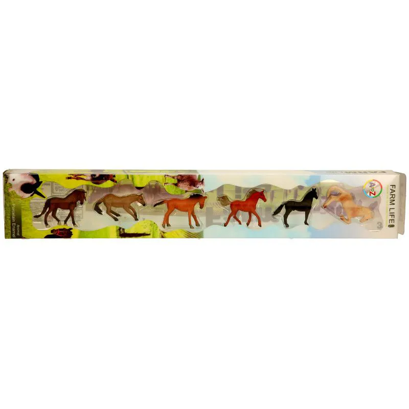 Platinum Horse Set - 6 Piece -2