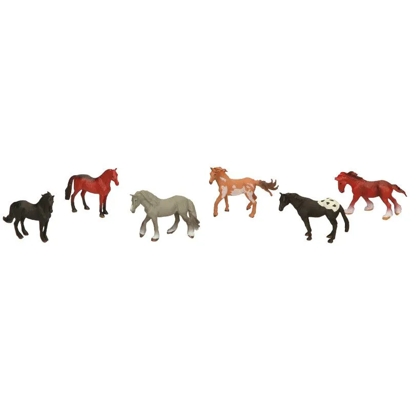 Platinum Horse Set - 6 Piece -5