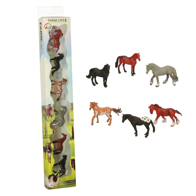 Platinum Horse Set - 6 Piece -7