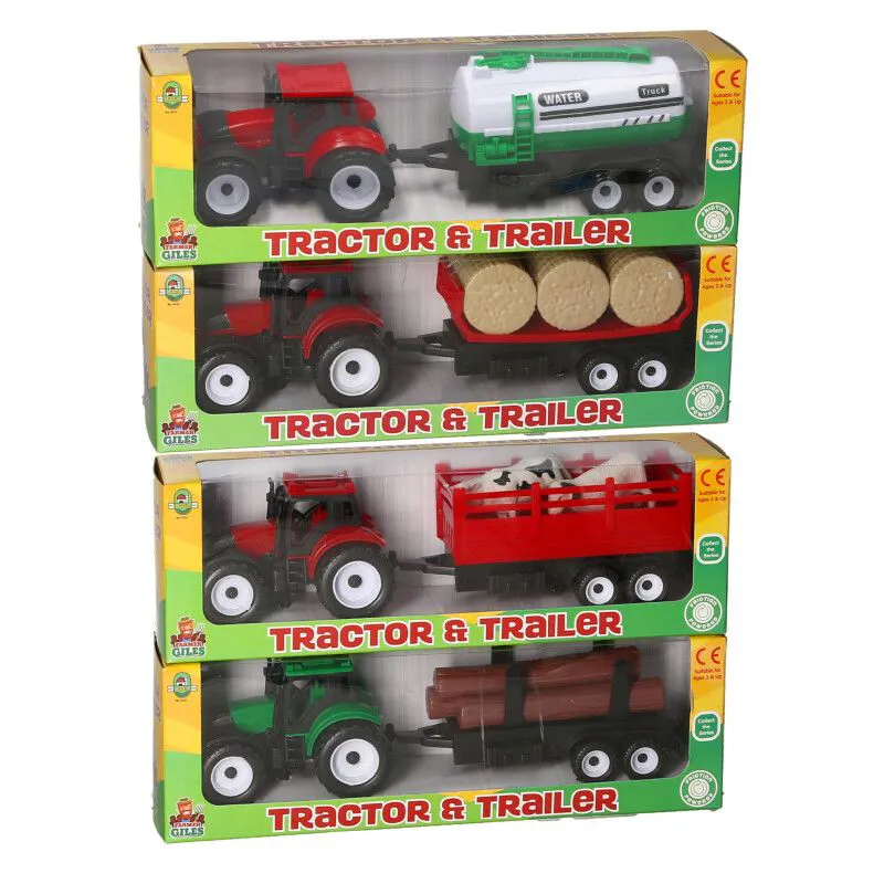 Platinum Tractor with Trailer - Pack J-1