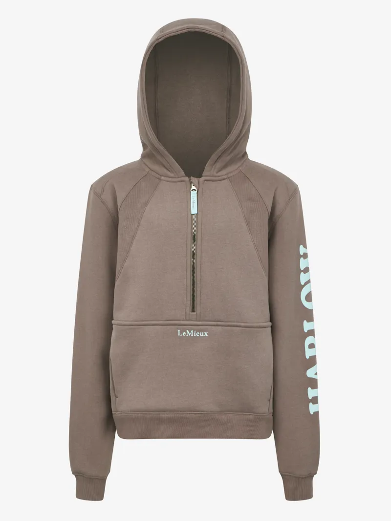 LeMieux Harlow Young Rider Hoodie Walnut-1
