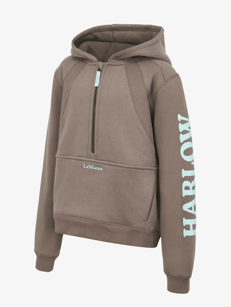 LeMieux Harlow Young Rider Hoodie Walnut